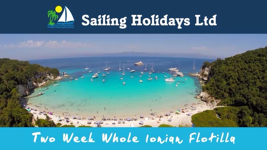 Sailing holidays whole Ionian flotilla promo going online today