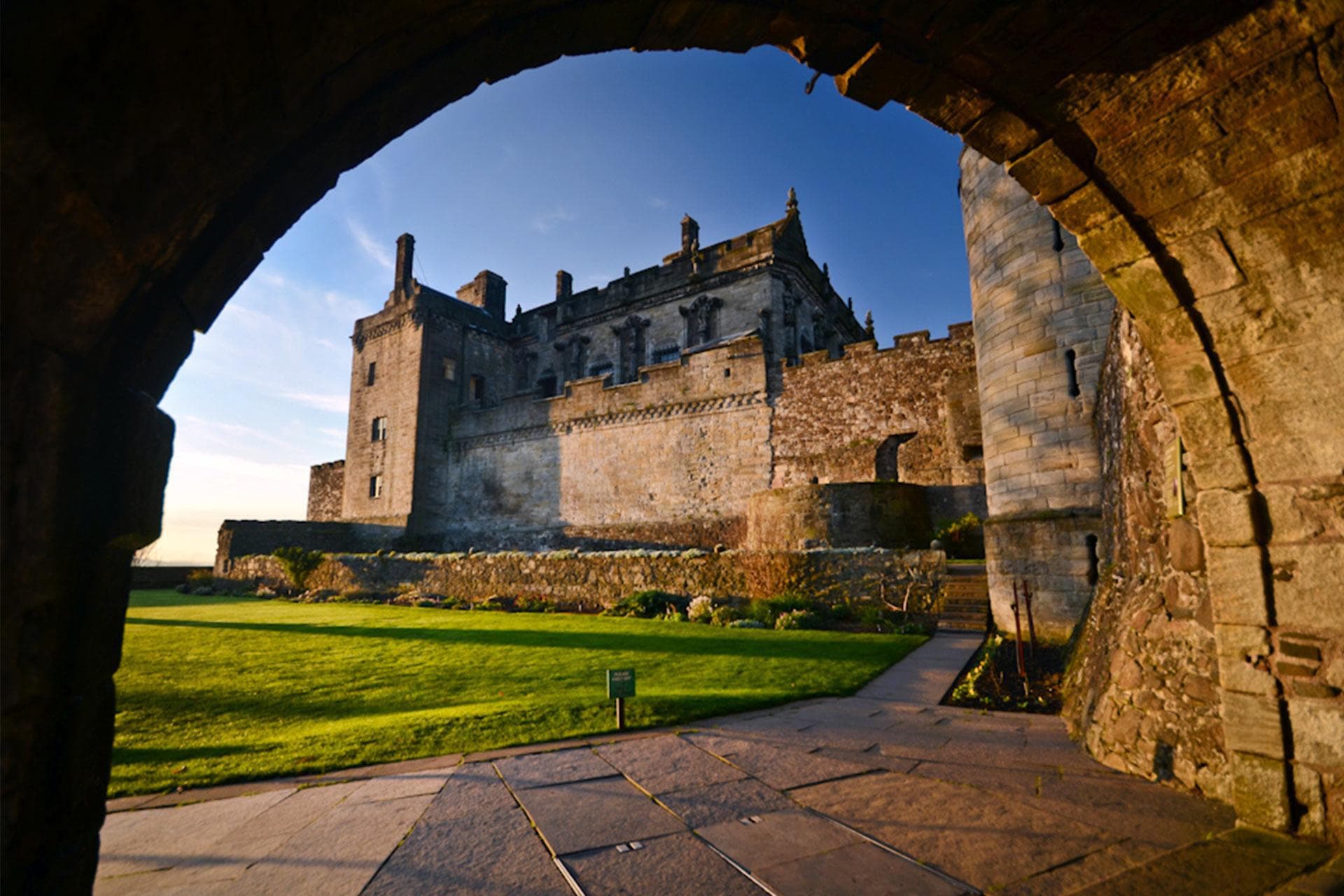 Video shoot Stirling Castle Scotland